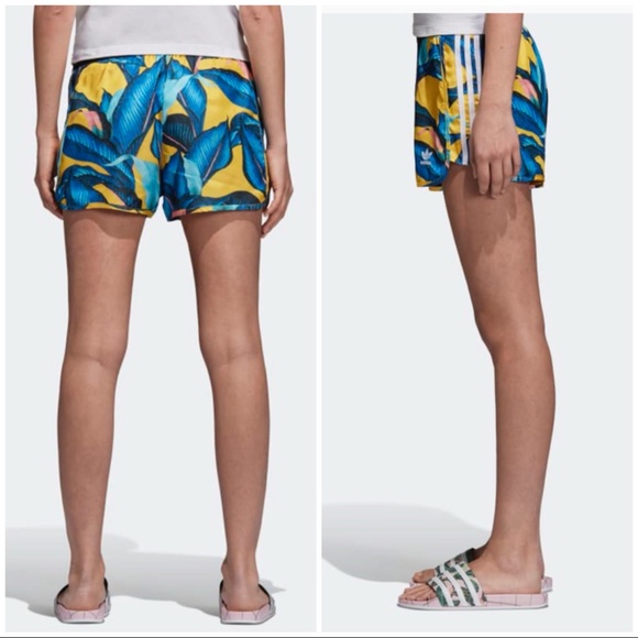 ADIDAS ORIGINALS SHORTS The FARM BRAZILIAN PRINT - Picture 2 of 3